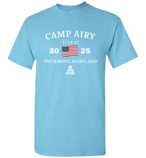 Rechargeable camping spot lamp-Airy Short Sleeve T-Shirt - July 4th