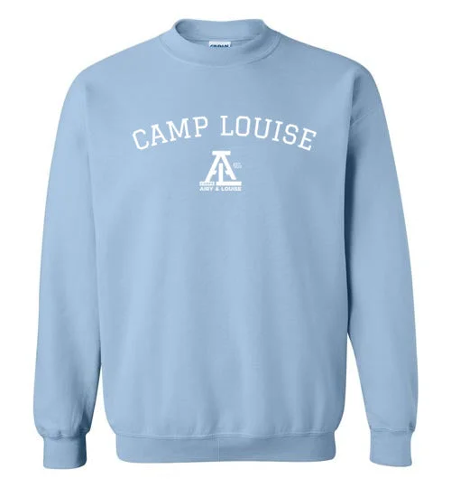 Aluminum camping cookware pot-Louise Collegiate Crewneck Sweatshirt Adult