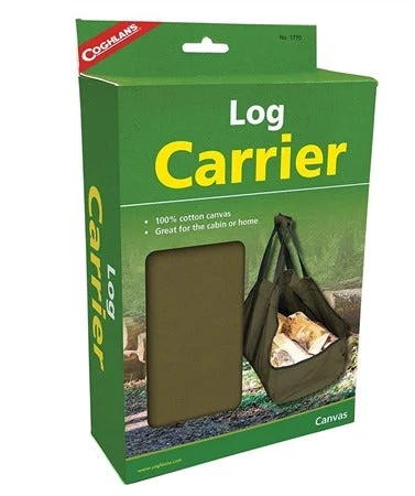 Quick-dry camping bath towel-Camping Log Carrier