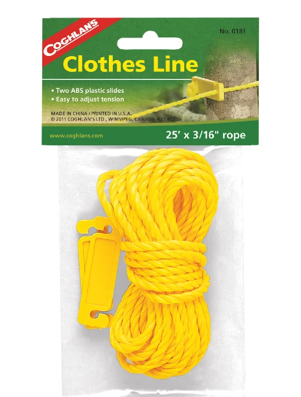 Lightweight camping hammock gear-Clothes Line (25 Feet)