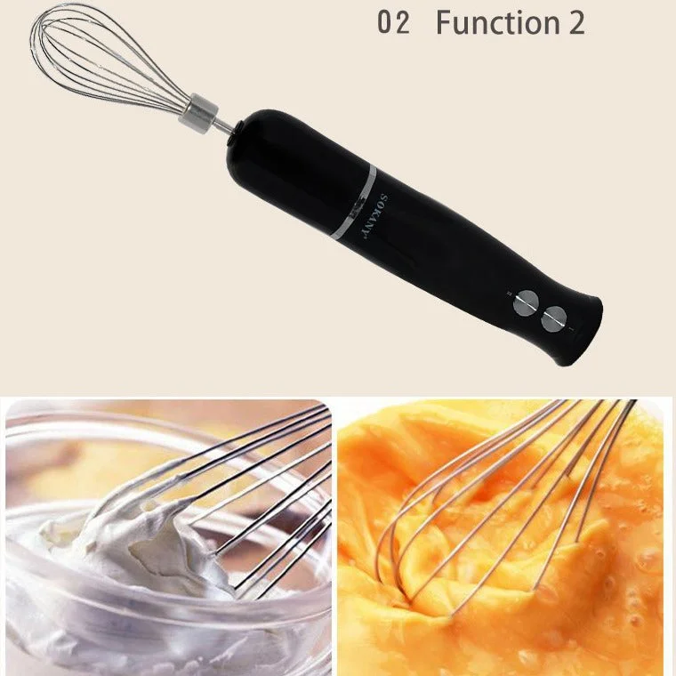 Quick-dry camping camp towel-Cooking stick, baby food machine, meat grinder, multifunctional household handheld electric mixing stick