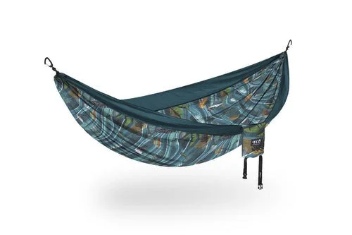 Foldable camping work table-DoubleNest Print Hammock