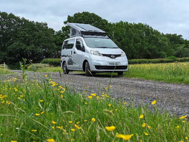 Lightweight camping mess kit-Nissan NV200 Premium Micro Campervan. Compact, Nimble and Exceptionally Versatile: