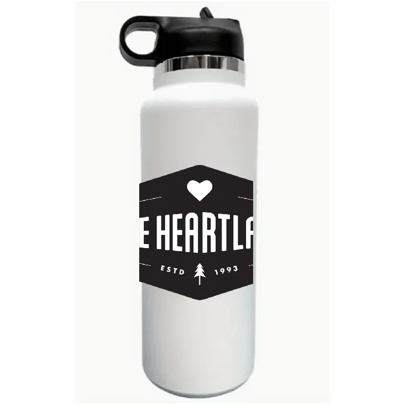 Inflatable camping sleep pad-One Heartland Stainless Steel Water Bottle