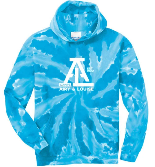 Quick-dry camping bath towel-Tie Dye Hoodie Youth