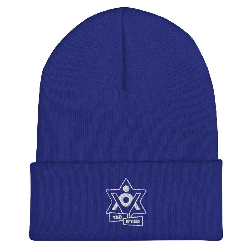 High-strength camping tarp stakes-Yad B'Yad Knit Beanie