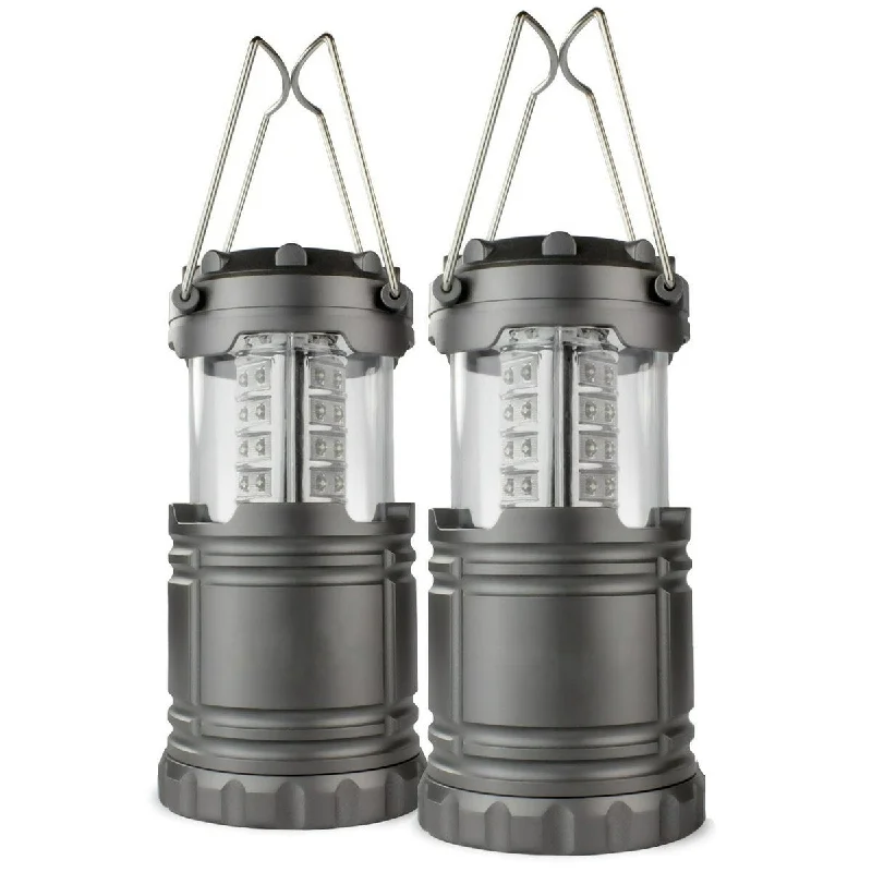 Synthetic camping sleep bag-2 Pack Portable Outdoor LED Lantern Camping Lanterns