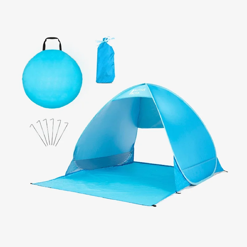 Rustproof camping tent anchors-2 Person Beach Tent with UV Protection