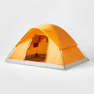 Rechargeable camping task light-4 Person Dome Camping Tent Rust - Embark