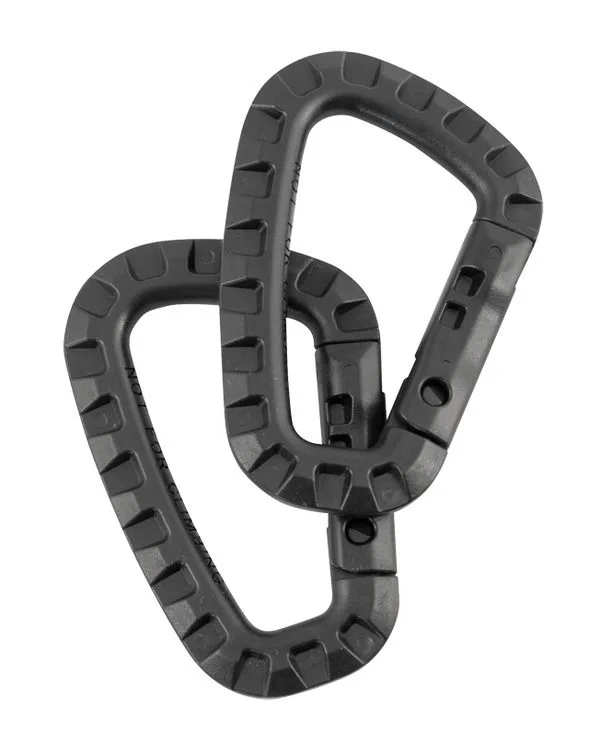 UV-resistant camping tarp-Tactical ABS Plastic Carabiner