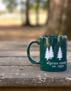 Ultralight camping hammock straps-Alpine Coffee Mug (green)