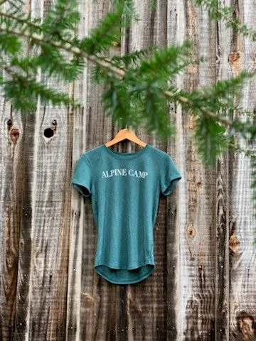 Sturdy camping dining table-Alpine Ladies' T-shirt