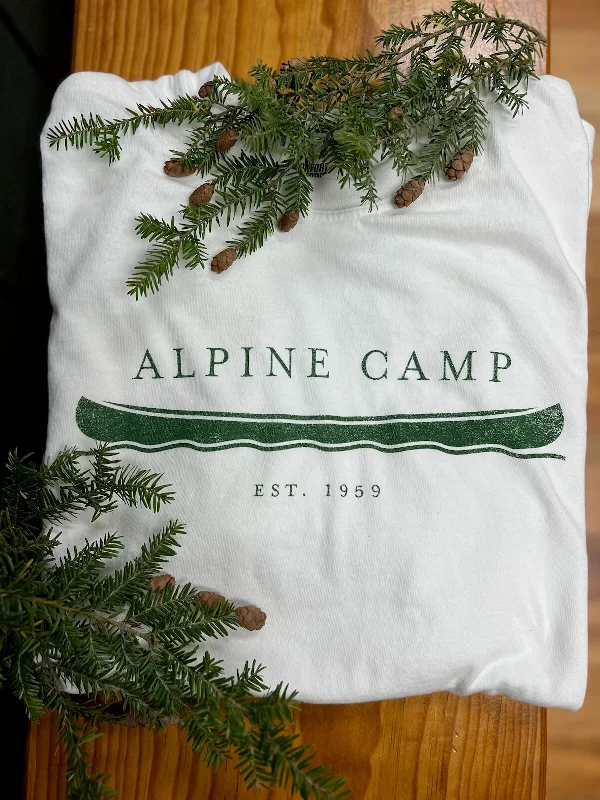 Heavy duty camping tent rope-Alpine Comfort Colors T-shirt (White)