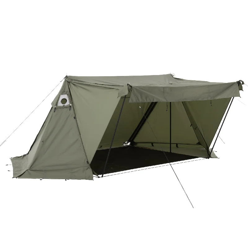 Solar-powered camping area light-Ares Army Tent