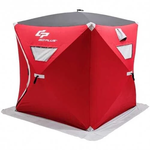 Portable camping folding table-2-person Portable Ice Shelter Fishing Tent with Bag