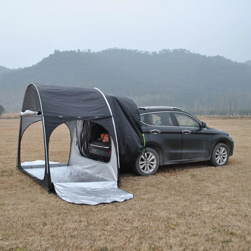 Extendable camping walking stick-SUV Car Tent Extension Large Space