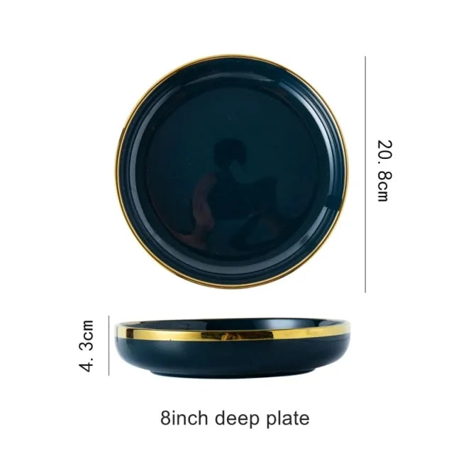 8 Inch Deep Plate