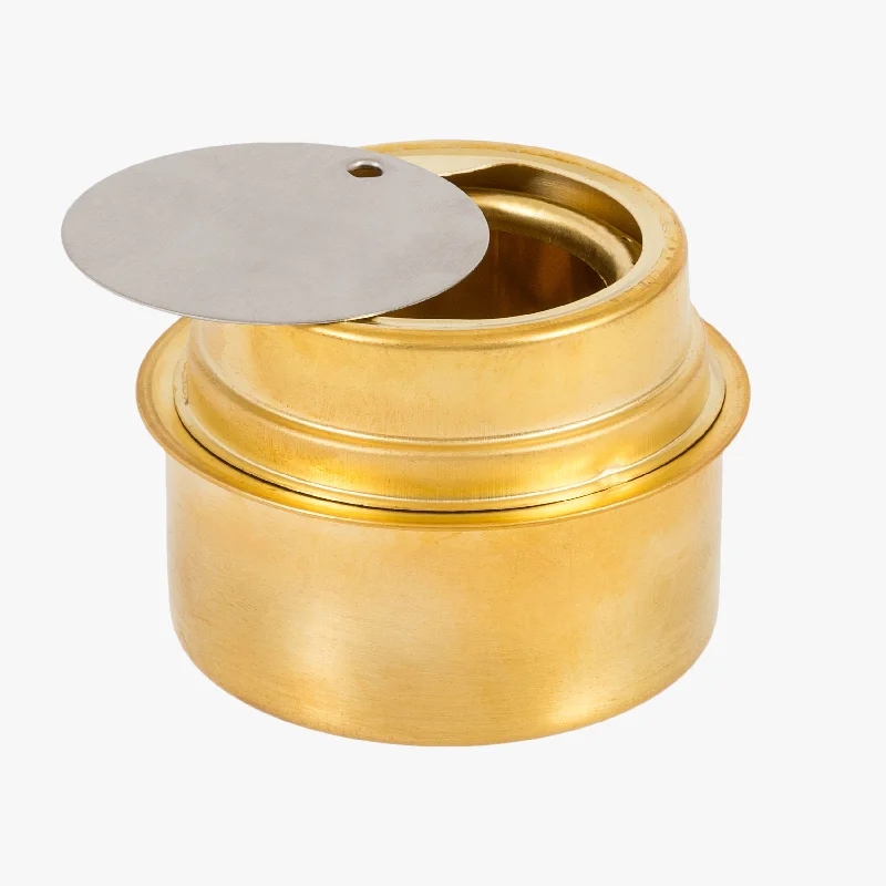 Lightweight camping mess kit-Brass Meths Burning Burner