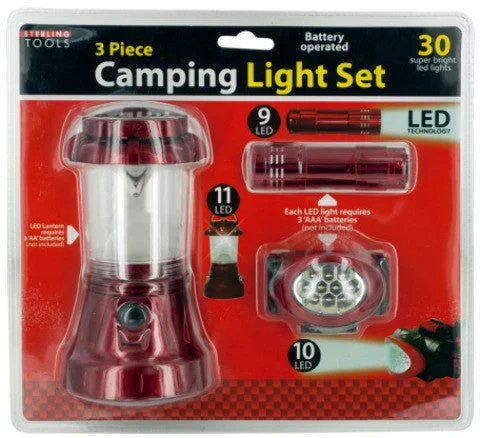 High-tension camping tarp rope-Camping Light Set