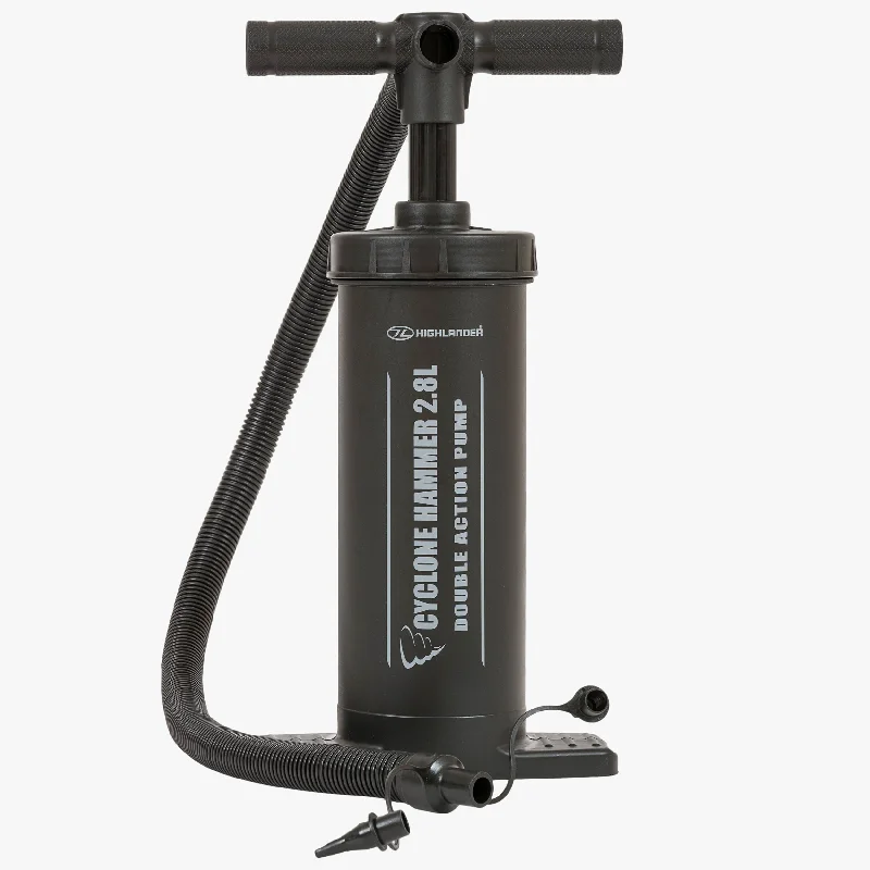 Stainless camping cook pot-Cyclone Hammer Hand pump, 2.8L