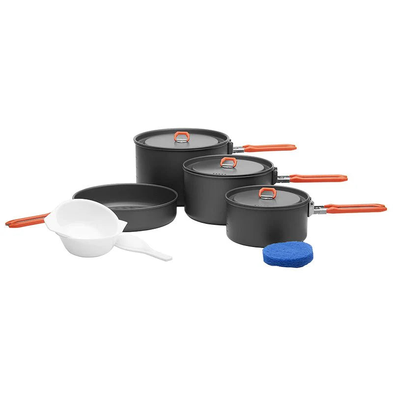 Mini camping gas grill-FIREMAPLE FEAST Cookware Set 5