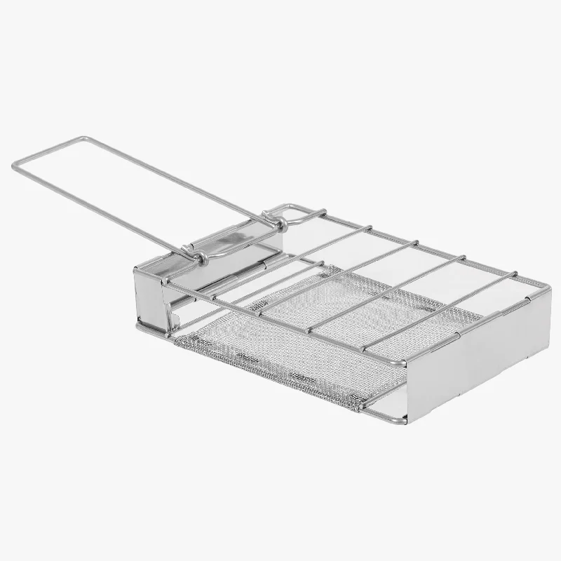 Non-stick camping cookware-Folding Grill