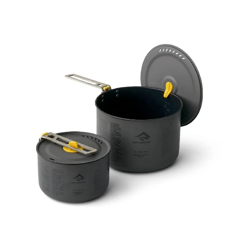 Battery camping lantern LED-Frontier Ultralight Two Pot Set - (2 Piece)