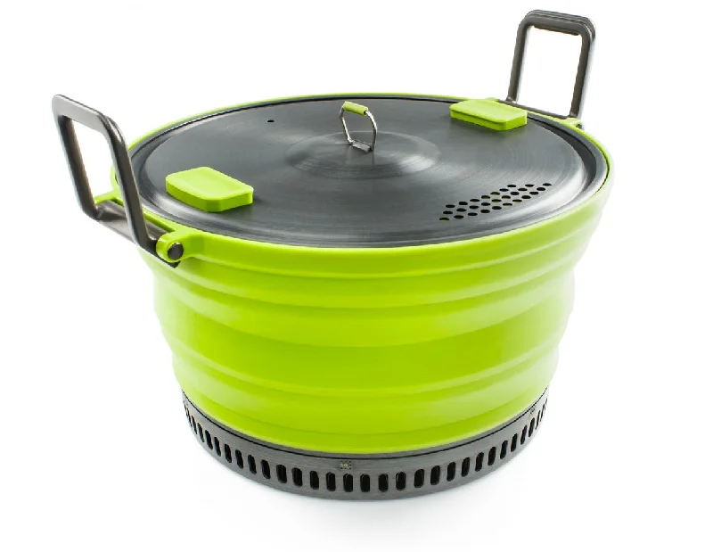 Dimmable camping headlamp-GSI Escape HS 3L Cooking Pot - Green