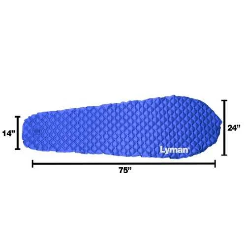 Reflective camping tent rope-Lyman Lightweight Luxury Camping Mat Blue