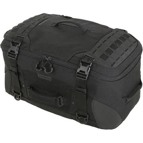 Hard-shell camping ice chest-Maxpedition Ironcloud Adventure Travel Bag 48L Black