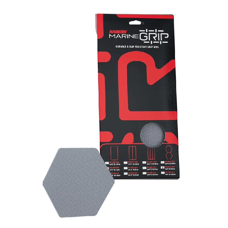 Absorbent camping travel towel-Harken Marine Grip Tape - Honeycomb - Grey - 12 Pieces [MG10HC-GRY]