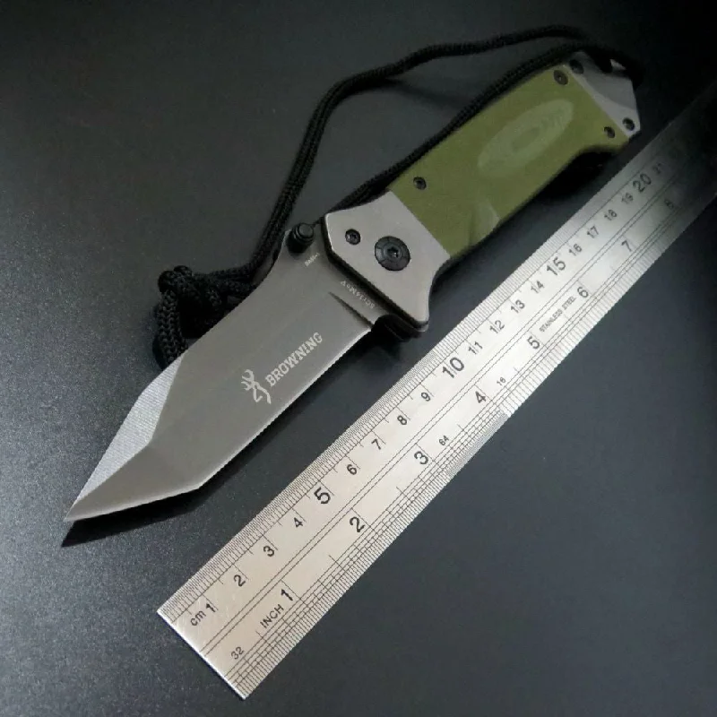 Absorbent camping travel towel-Custom DA35 Folding Tactical Survival Knife