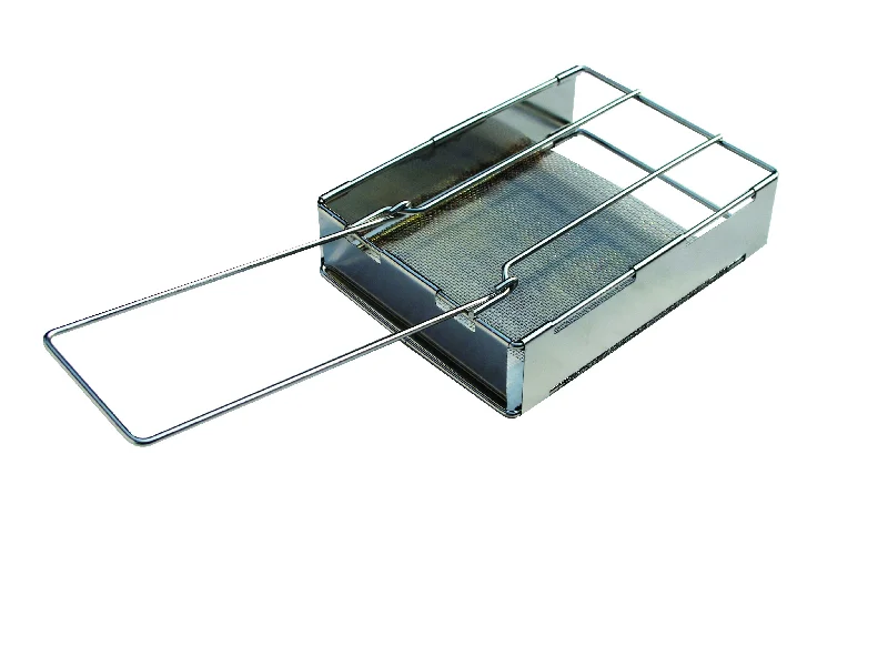 Stainless camping cook pot-Kampa Crust Stainless Steel Toaster