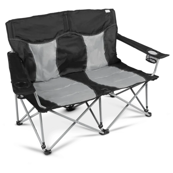 Breathable camping rainfly tarp-Kampa Lofa Double Chair Fog