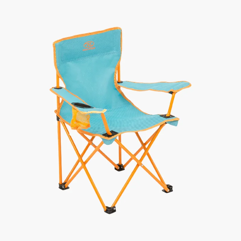 Titanium camping utensil combo-Kelburn Kids Camping Chair, Kingfisher