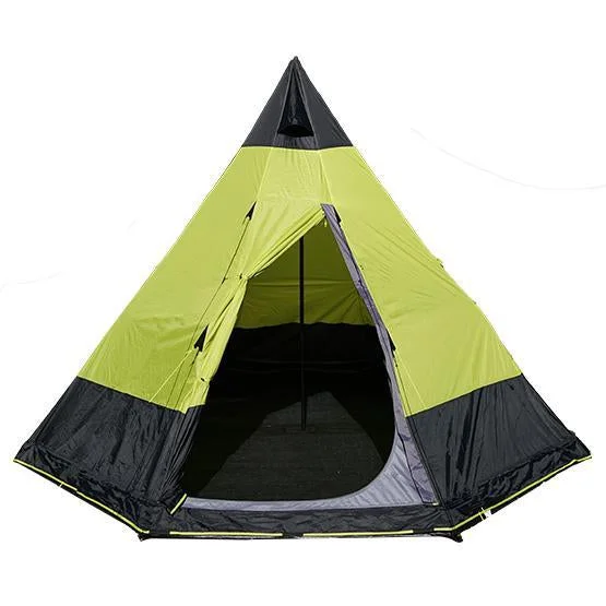 Foldable camping side station-Malamoo Teepee 6 Person Tent