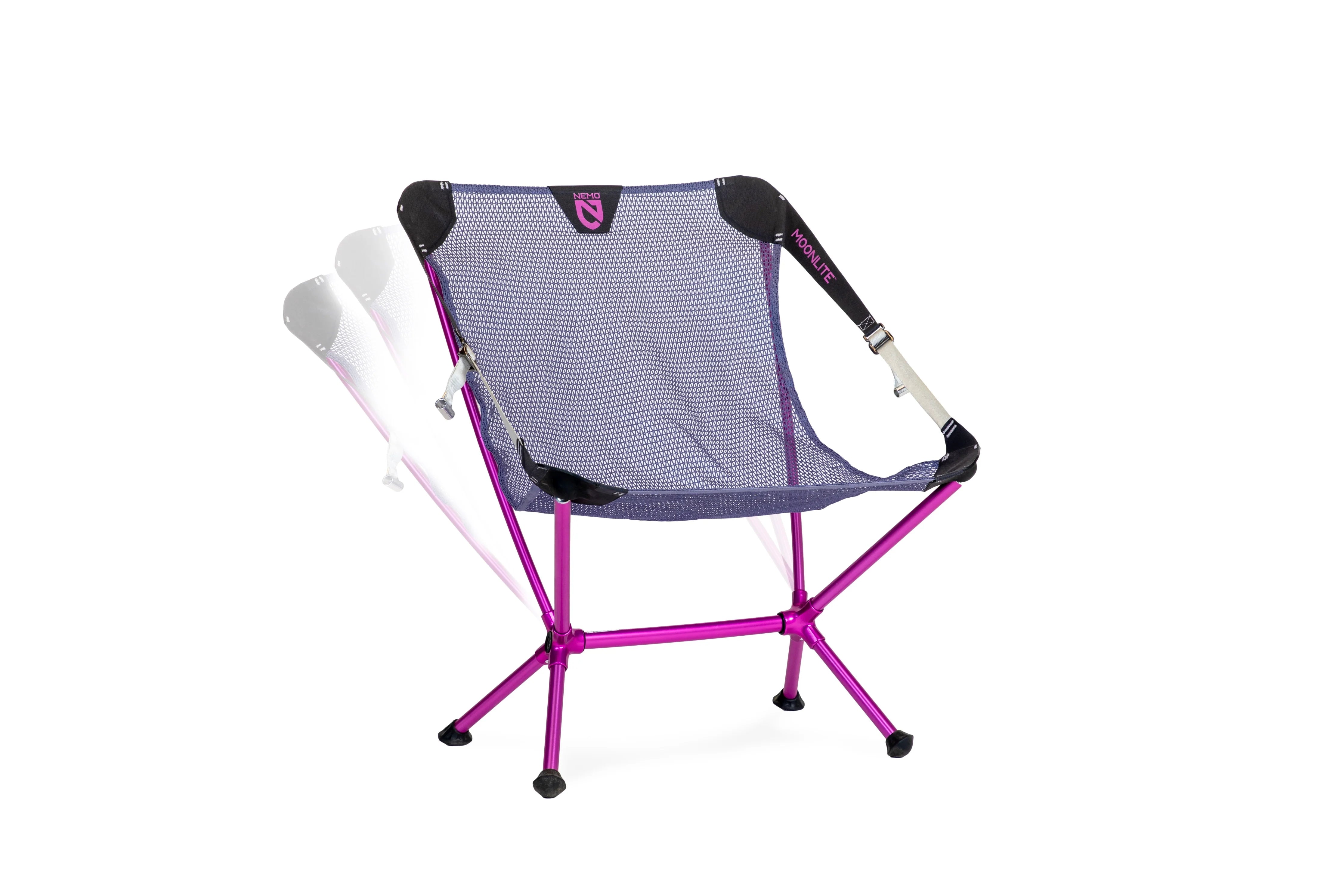 Handheld camping water purifier-Moonlite™ Reclining Camp Chair