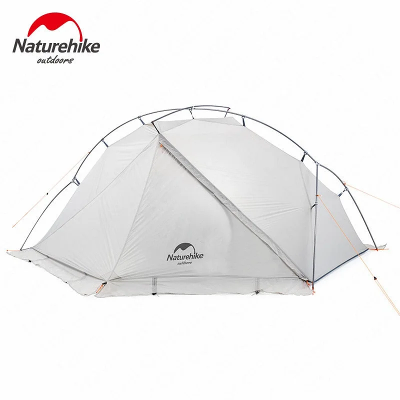 Breathable camping tarp fly-Naturehike Tent 930g VIK Series Camping Tent 20D Silicone Nylon Aluminum Pole Ultralight Tent Outdoor 1 person Tents NH18W001-K