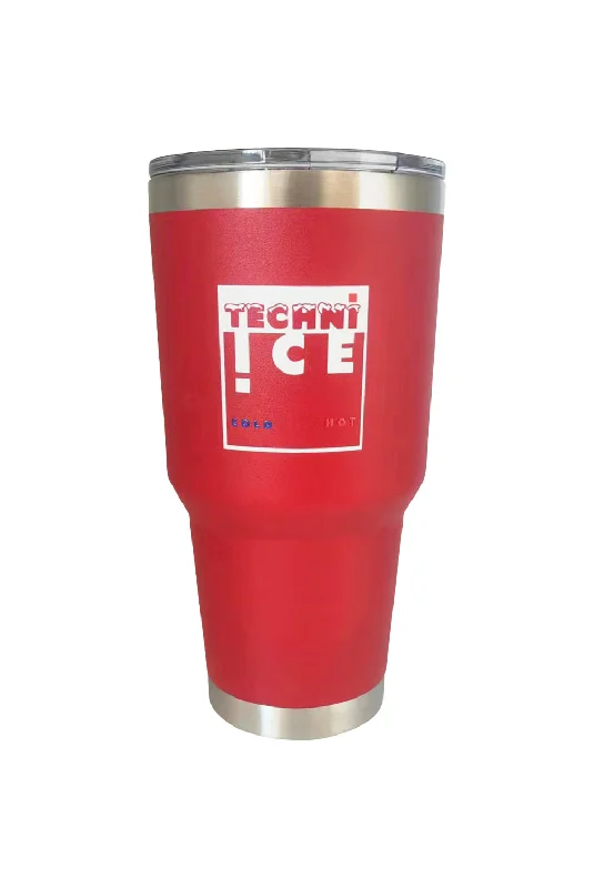 Foldable camping side station-New 2024 Model Techni Ice 1200ml (40 oz.) Tumbler Red Stainless Steel 6 Years Warranty *FRESH STOCK JUST ARRIVED