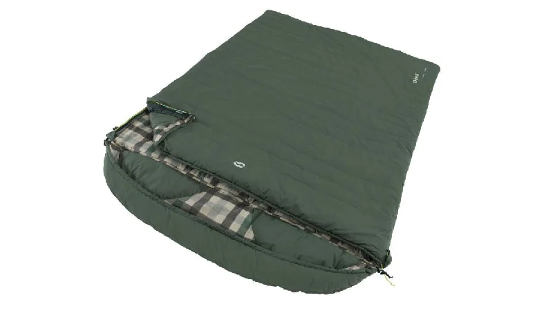 Extendable camping trek stick-Outwell Camper Lux Double Sleeping Bag