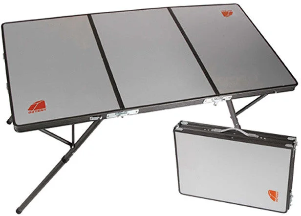 USB-powered camping headlamp-Oztent Bi-Fold Camp Table