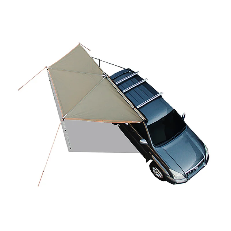 Foldable camping dining desk-Oztent Foxwing 180° Awning (Passenger Right Side)