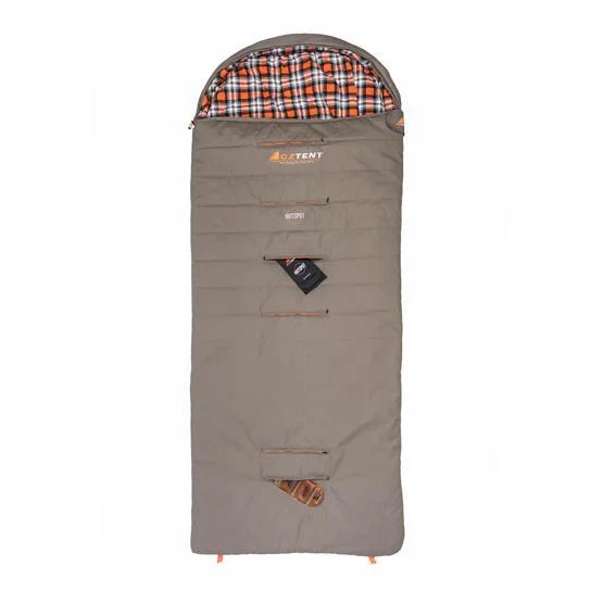 Waterproof camping sleep pad-Oztent Redgum HotSpot XL Sleeping Bag