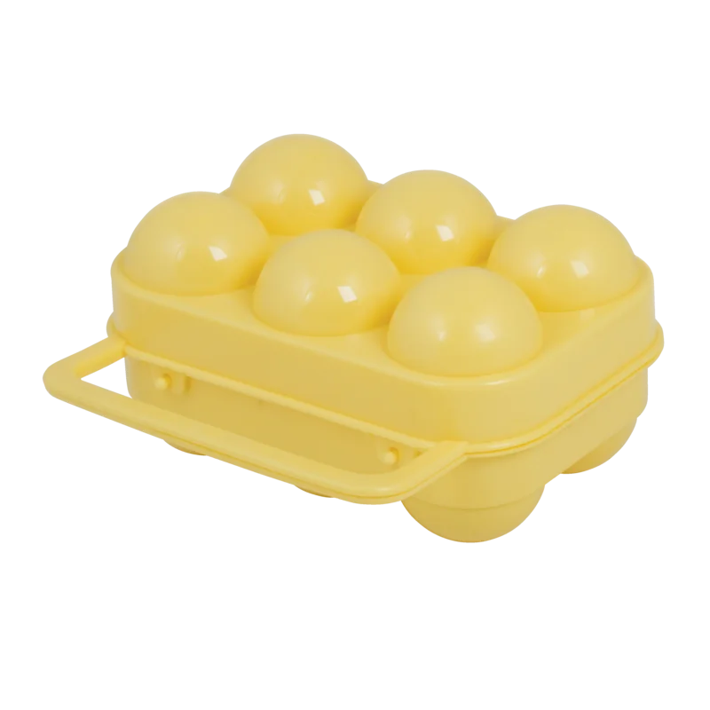 Absorbent camping hand towel-Plastic Egg Carrier 6 Pack