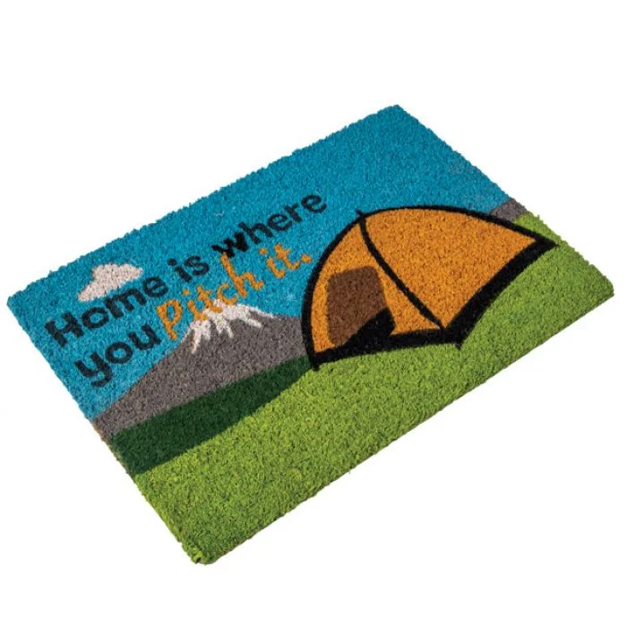 Synthetic camping sleep bag-Quest Heavy Duty 'Home is where you pitch it' Tent Mat