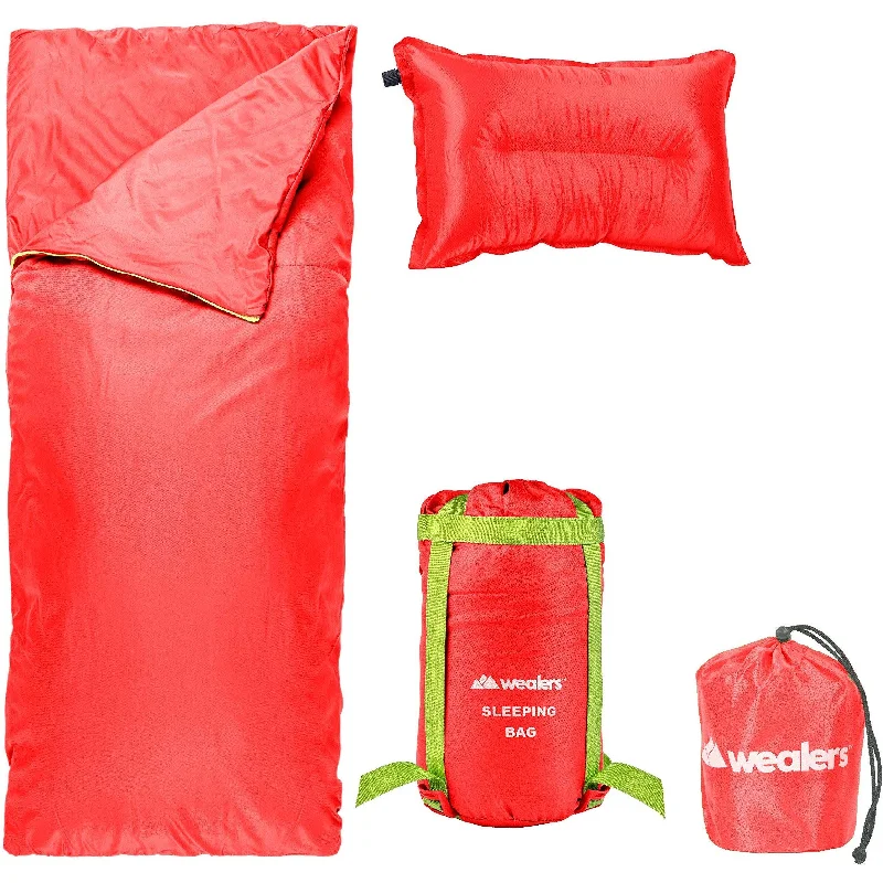 Synthetic camping sleeping bag-Sleeping Bag Set