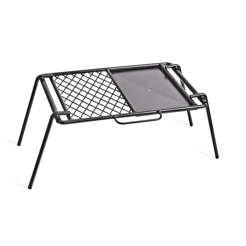 Foldable camping table small-Small Camp Grill & Hotplate