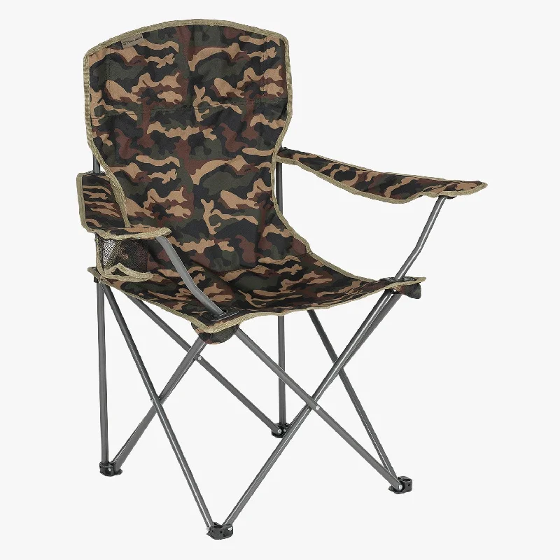 Retractable camping hiking stick-Stirling Camping Chair, Camo