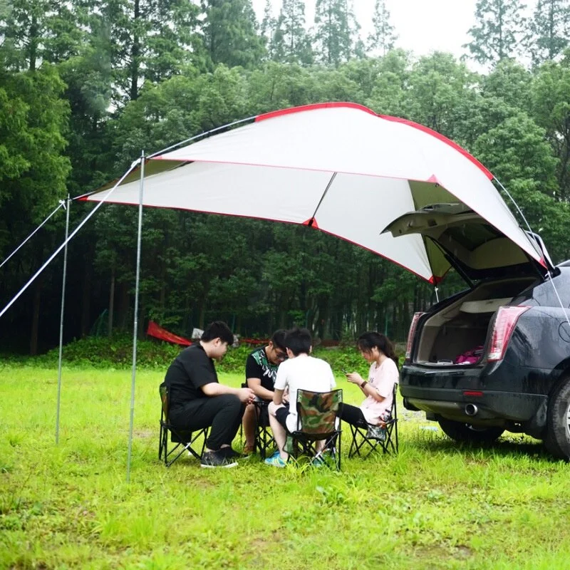 Stainless camping skillet pot-Car tent Awning Sunshade