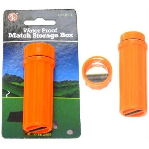 Portable camping stove grill-Survival Water Proof Match Box CCH6-1